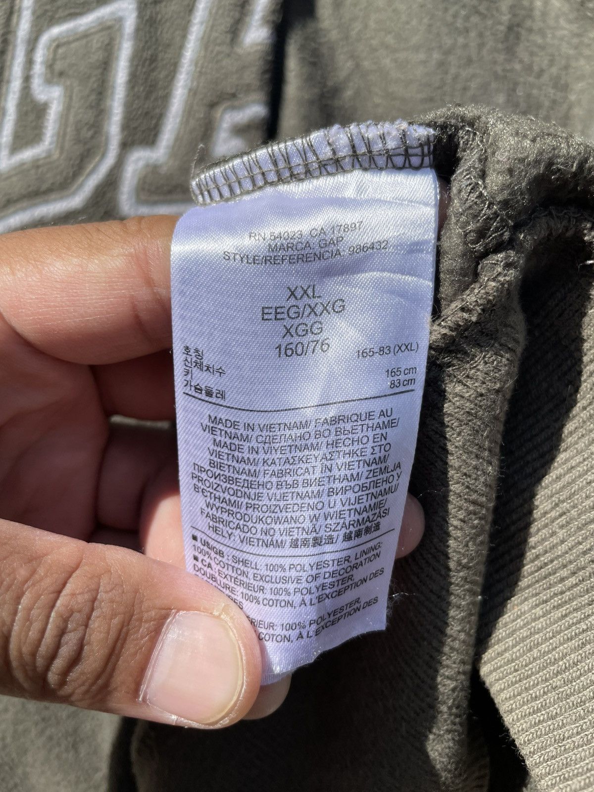 Gap 🔥Accept Binding Offer🔥 Gap Fleece Hoodie Size US S / EU 44-46 / 1 - 6 Thumbnail