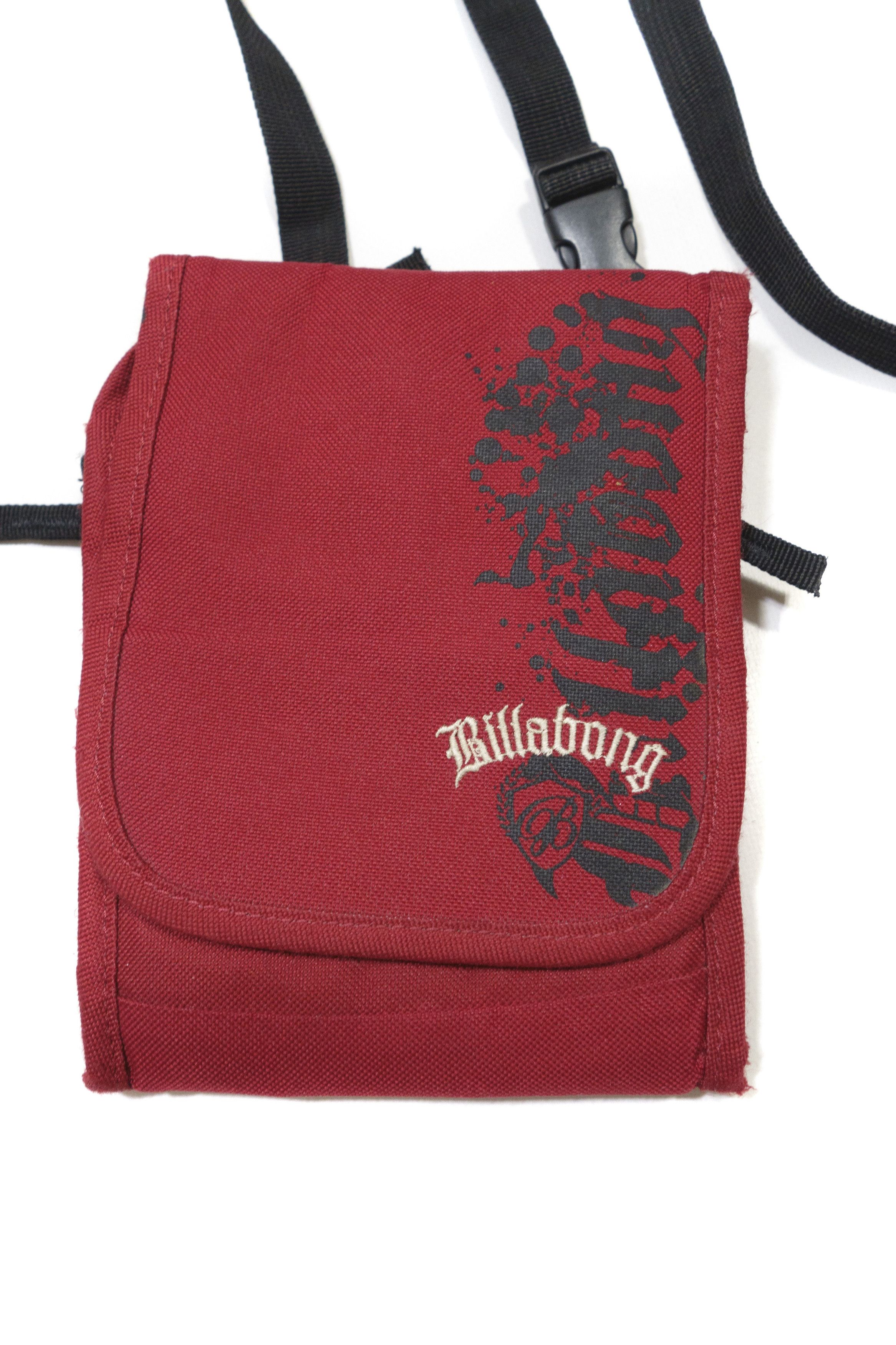 Billabong 00S Logo Tag Y2K Mini Bag Size ONE SIZE - 2 Thumbnail
