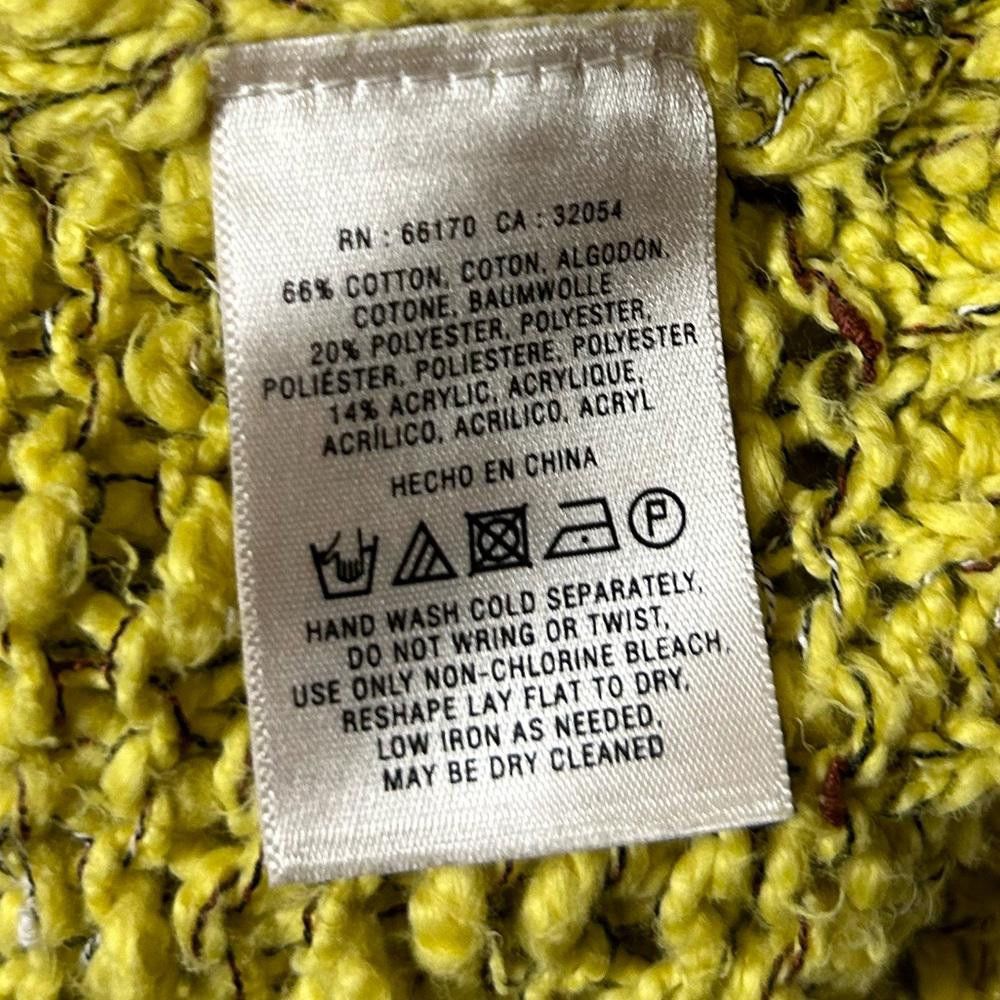 Designer Anthropologie l MOTH Yellow Sweater Dress Medium Size M / US 6-8 / IT 42-44 - 9 Thumbnail