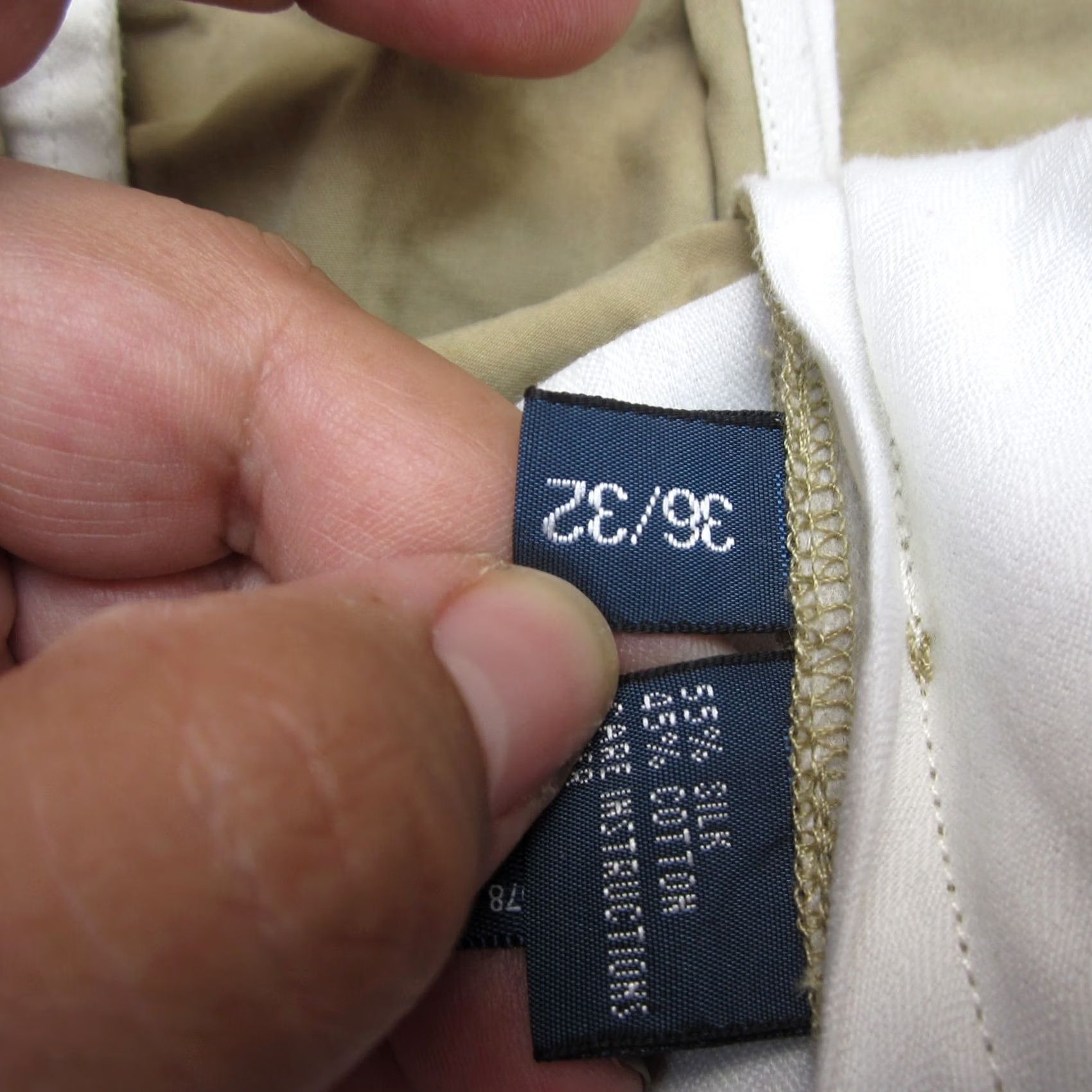 Polo Ralph Lauren Polo Ralph Lauren Pants Men 36x30 Brown Chino Straight Silk Golf Preppy Size US M / EU 48-50 / 2 - 3 Thumbnail