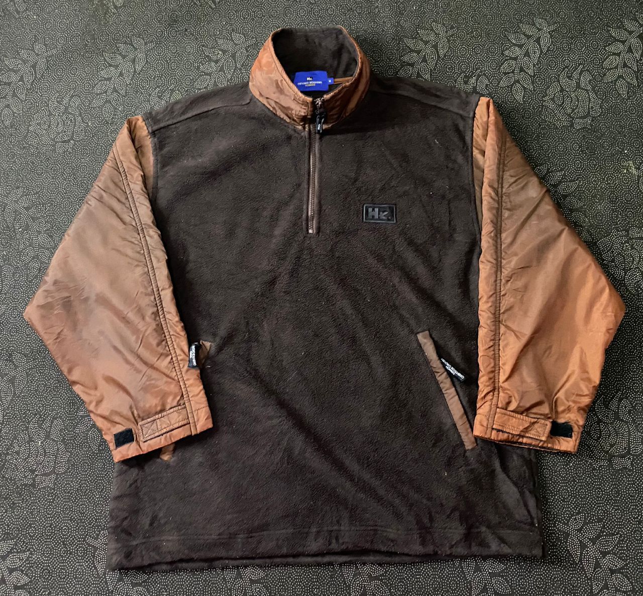Hiroko Koshino Homme Hiroko Koshino Homme Fleece Half zipper Jacket Size US L / EU 52-54 / 3 - 4 Thumbnail
