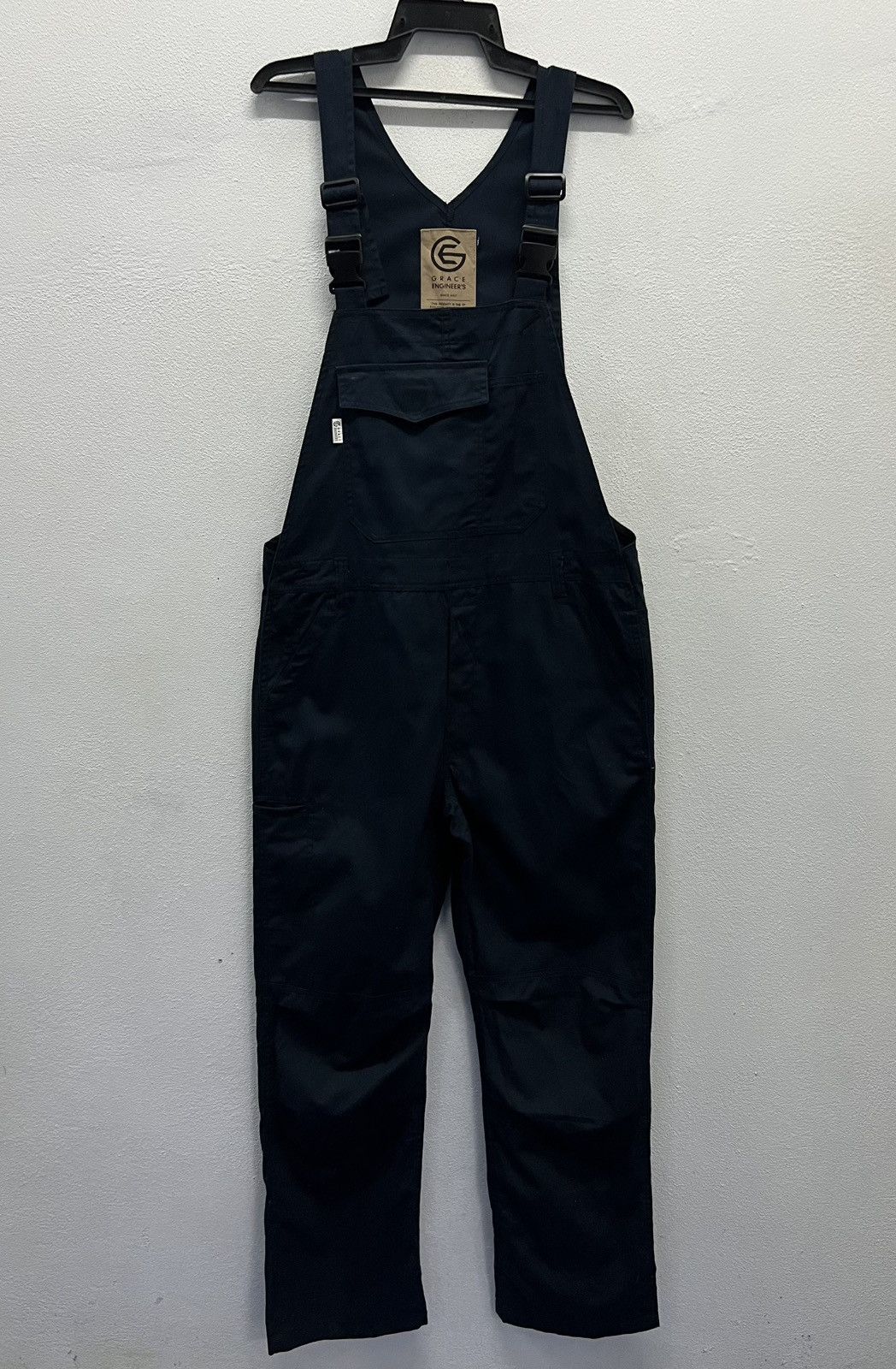 Japanese Brand × Vintage Vintage Grace Engineer's GE-157 Work Overalls – Navy Blue Size US 38 / EU 54 - 1 Thumbnail