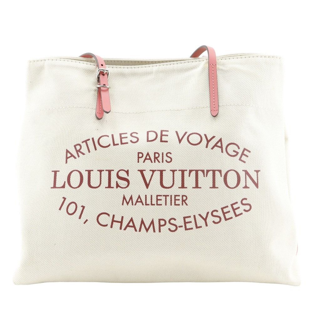 Louis Vuitton Louis Vuitton Louis Vuitton Cabas MM Canvas Tote Bag Textile Tote Bag M94502 DUTY FREE for USA Size ONE SIZE - 1 Thumbnail