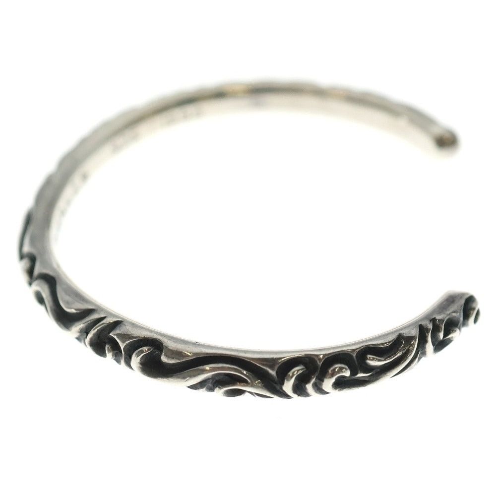 Chrome Hearts Chrome Hearts Silver Scroll Band Bangle Bracelet Size ONE SIZE - 4 Thumbnail