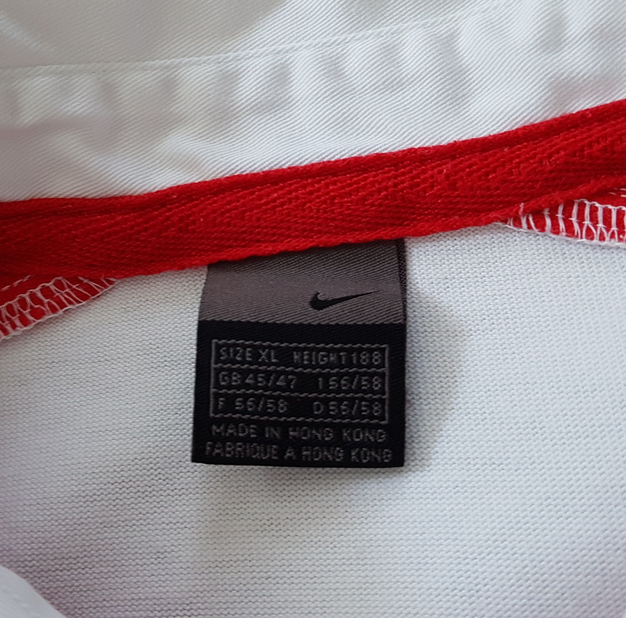 Nike Nike England Rugby Shirt World Cup 2003 Jersey Long Sleeve Size US XL / EU 56 / 4 - 9 Thumbnail
