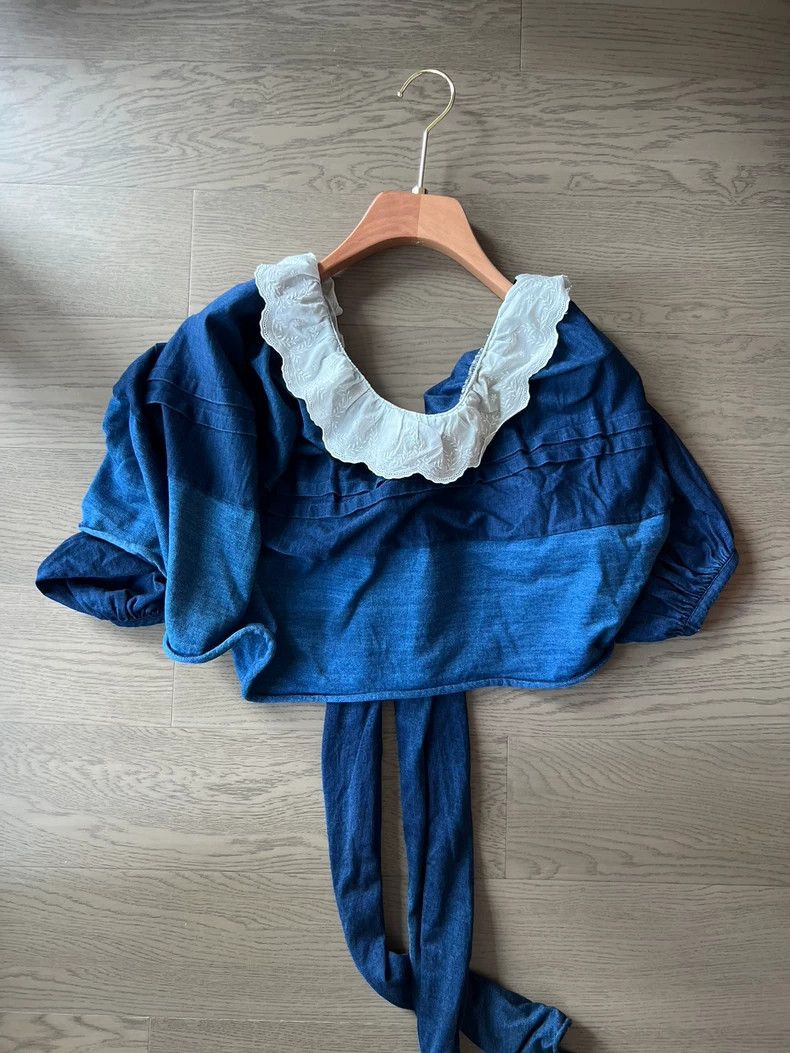 Comme des Garcons Comme Des Garcons Short Sleeve Blouse Size S / US 4 / IT 40 - 2 Thumbnail