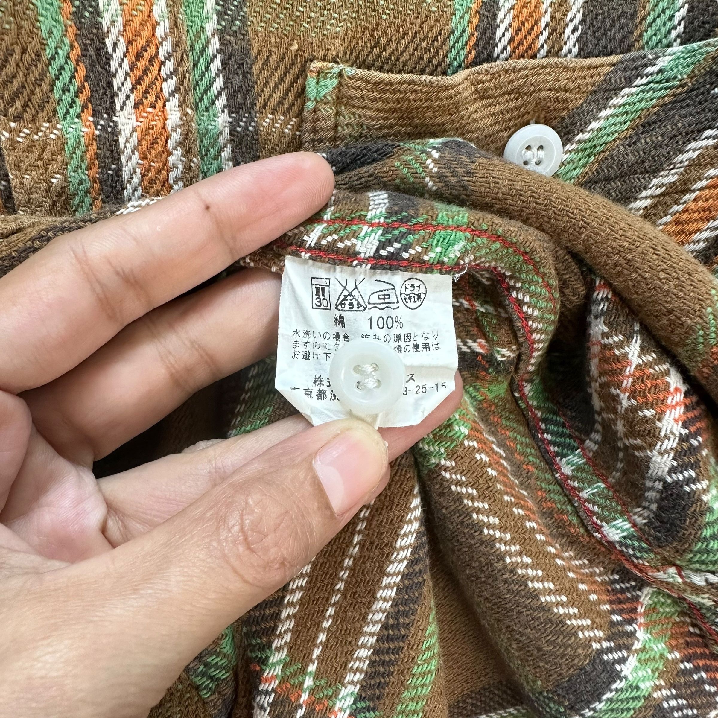 Beams Plus BEAMS WORK CLOTHING CHECKED PLAID WORK SHIRT #9004-47 Size US L / EU 52-54 / 3 - 7 Thumbnail