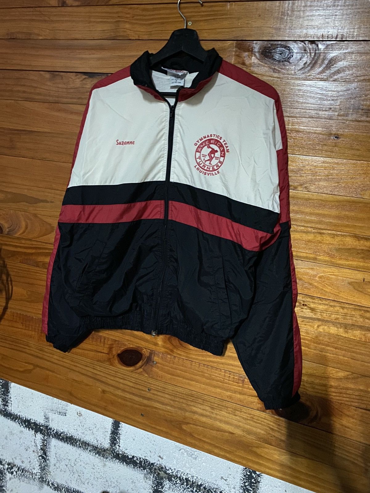 Vintage Vintage Hartwell Sports Turners Gymnastics Team Windbreaker Size US S / EU 44-46 / 1 - 4 Thumbnail