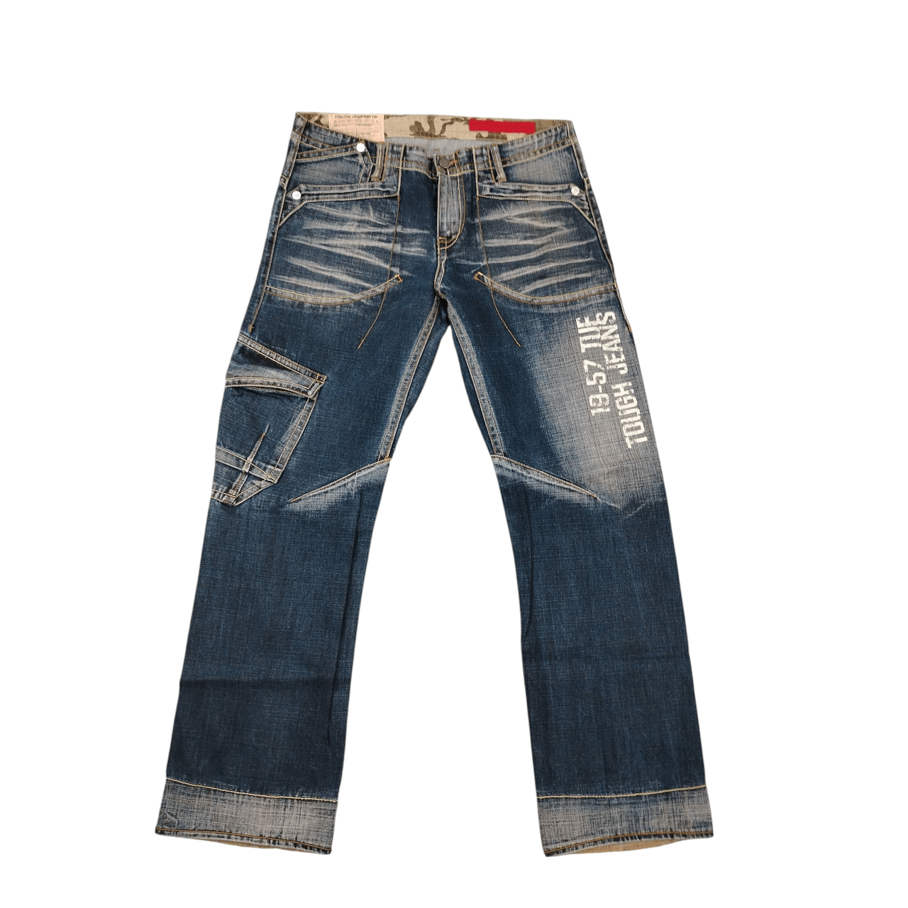 Designer × Mostly Heard Rarely Seen × Vintage Tough jeans smith vintage y2k Size US 34 / EU 50 - 1 Thumbnail