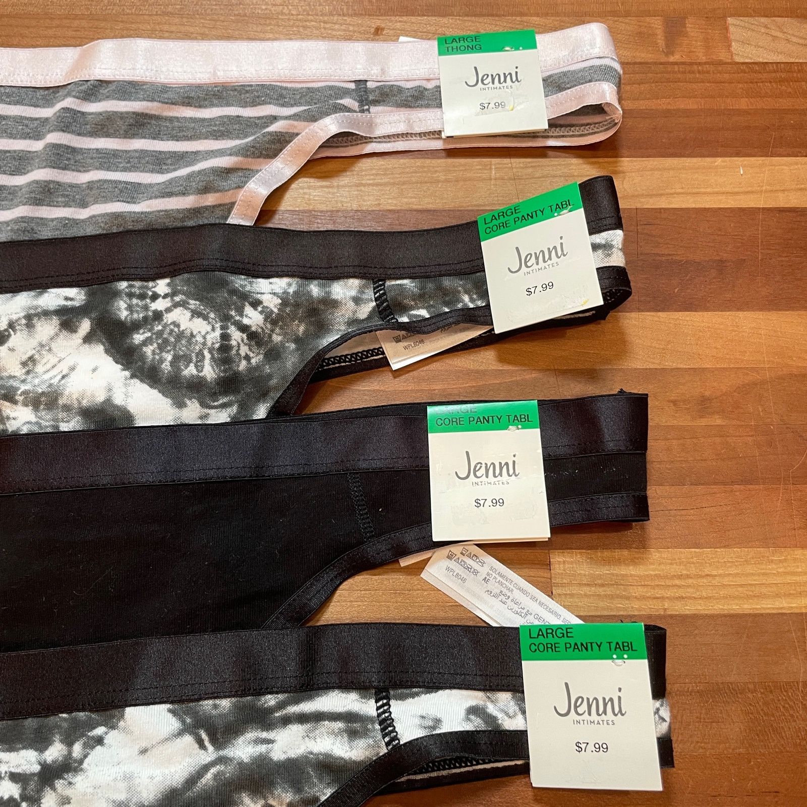 Other Jenni Women's Thong set of 4 Size ONE SIZE - 3 Thumbnail