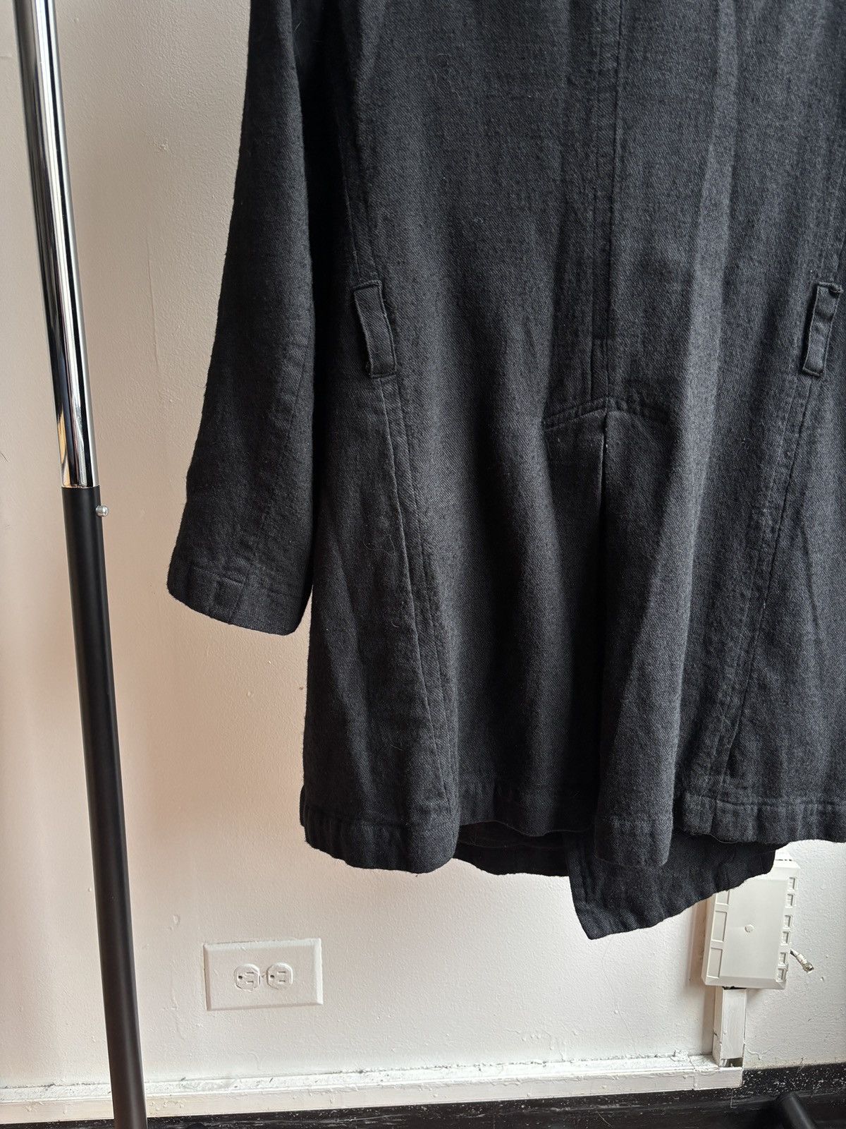 Ann Demeulemeester Ann Demeulemeester AW10 High Neck Asymmetrical Trench Coat Size US M / EU 48-50 / 2 - 5 Thumbnail