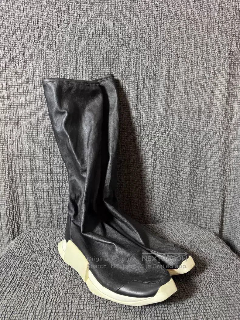 Rick Owens Rick Owens Tall Lamb Leather Tank Boots Size US 7 / EU 40 - 2 Thumbnail
