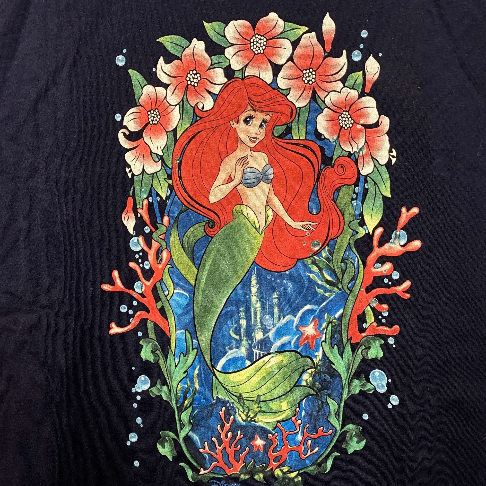 Disney Disney Ariel Flowers Tank Top size XL Size XL / US 12-14 / IT 48-50 - 3 Thumbnail