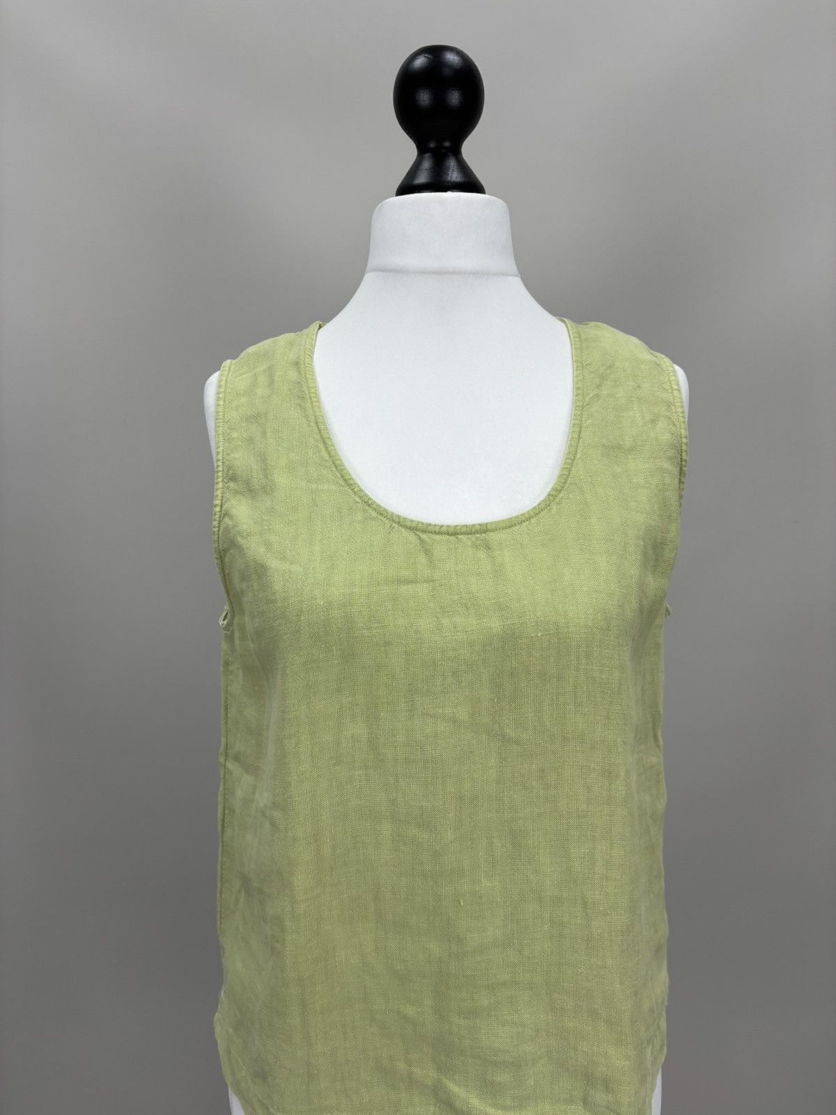 OSKA Womens linen top OSKA Size S/M Color Green Size M / US 6-8 / IT 42-44 - 2 Thumbnail
