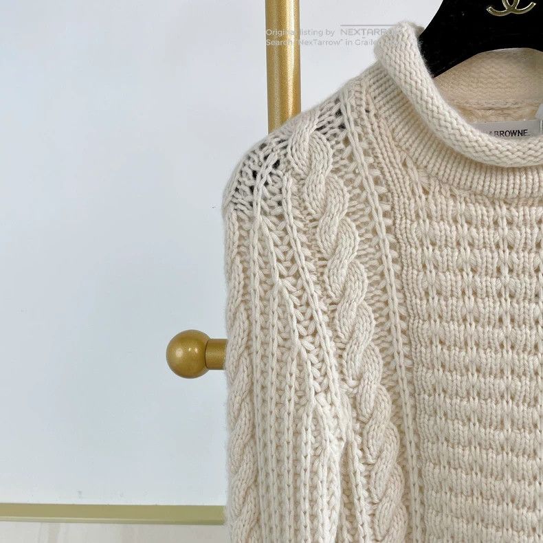 Thom Browne Thom Browne White Sweater Size 38 3 Size S / US 4 / IT 40 - 3 Thumbnail