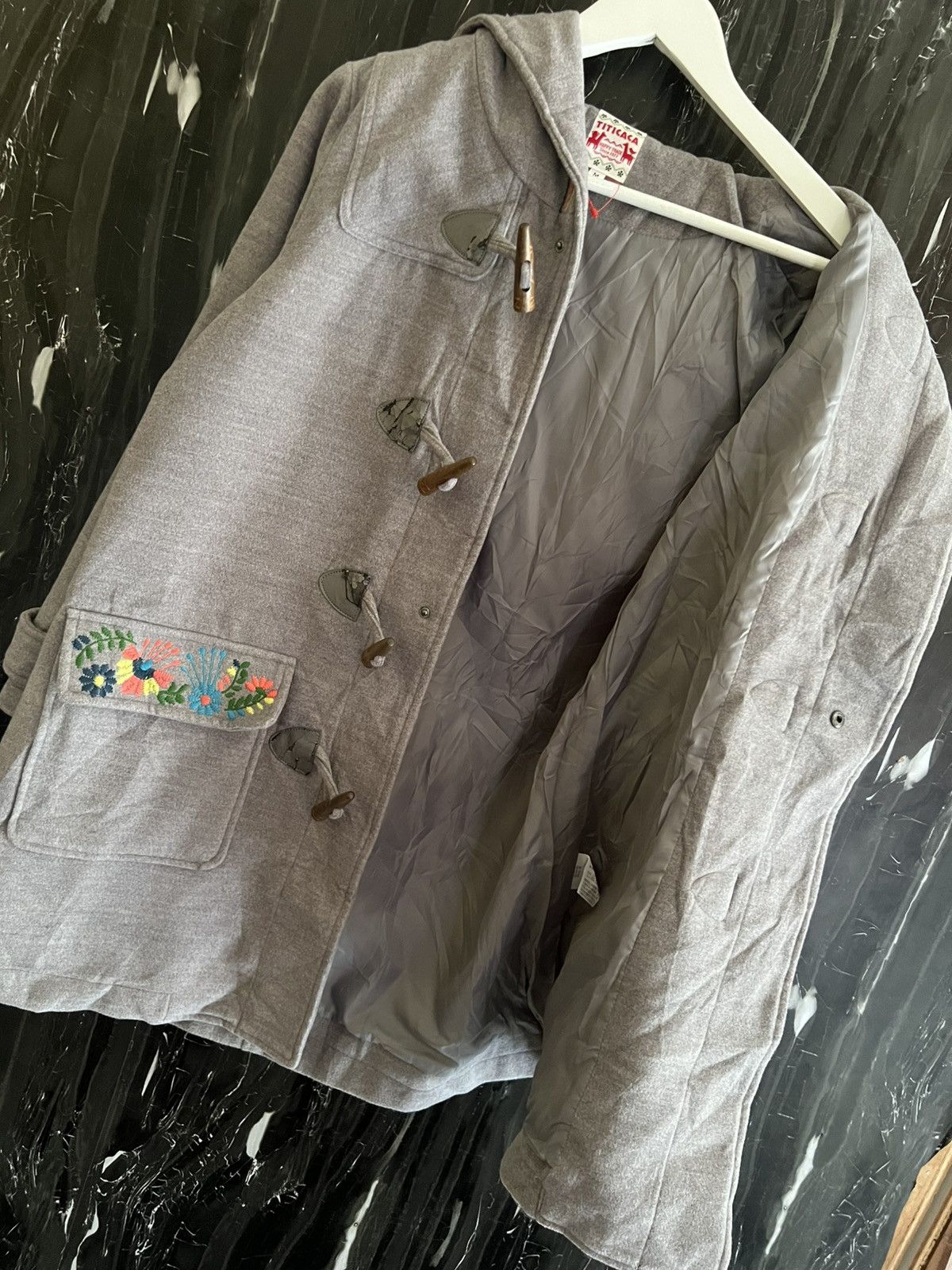 Japanese Brand Titicaca Long Ethnic Jacket – Japan Boho Tribal Streetwear Size US M / EU 48-50 / 2 - 9 Thumbnail