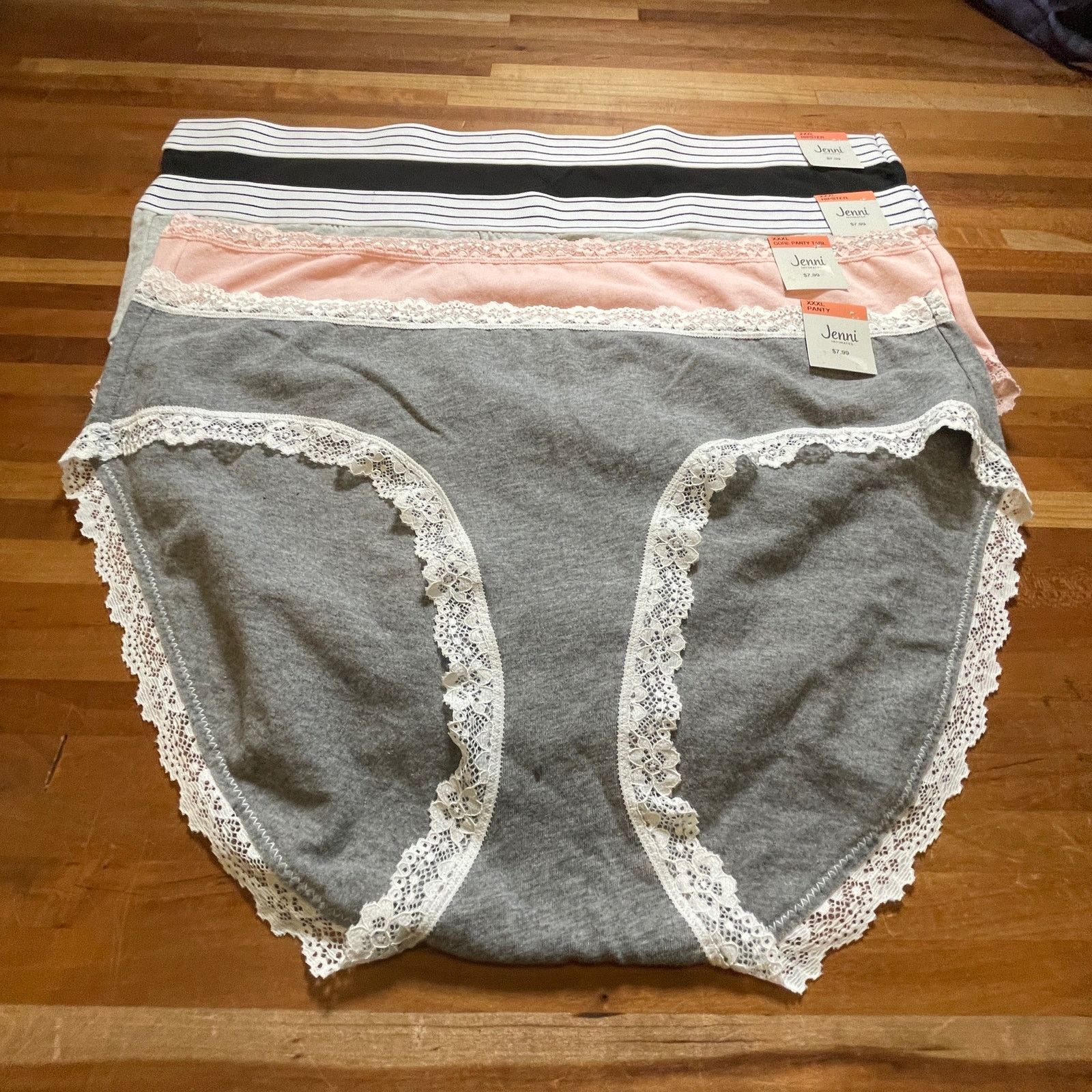 NO ID Jenny Cotton hipster panty pack of 4 XXL Size ONE SIZE - 3 Thumbnail