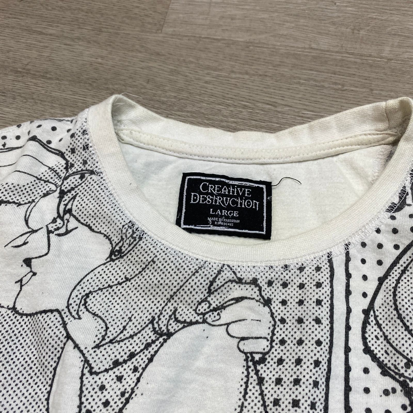 Other Rare Creative Destruction Pop Art AOP T Shirt Men's Large Size US L / EU 52-54 / 3 - 8 Thumbnail