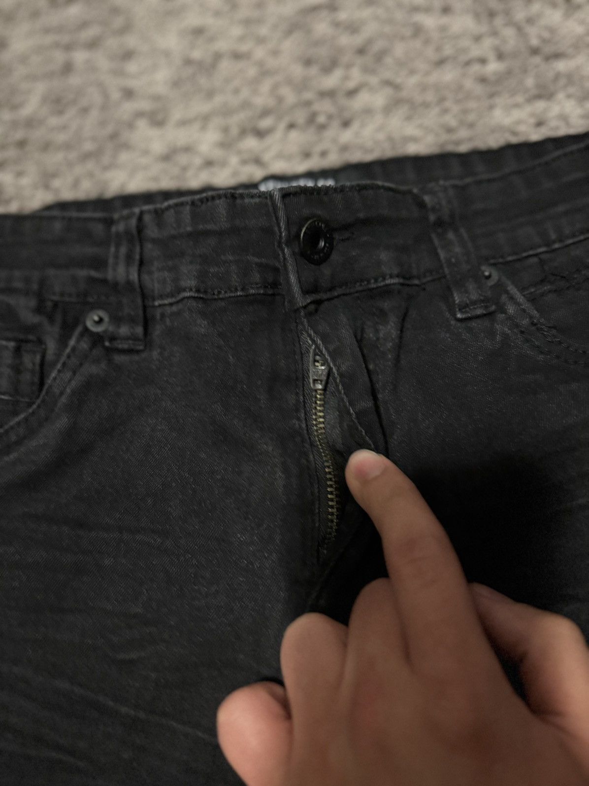Kenneth Cole Kenneth Cole Black Jeans Size US 30 / EU 46 - 4 Thumbnail
