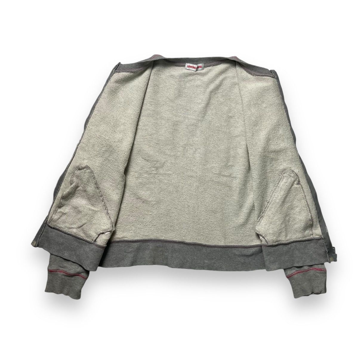 20471120 🇯🇵 VINTAGE LOVERS HOUSE SUPER LOVERS FULL ZIP SWEATER Size M / US 6-8 / IT 42-44 - 10 Thumbnail