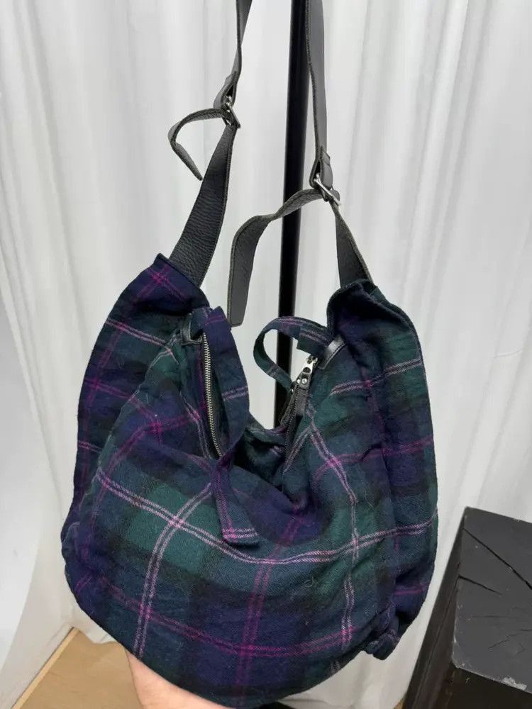 Other Yohji Yamamoto Y's Plaid Bundle Bag-2507 Size ONE SIZE - 1 Thumbnail