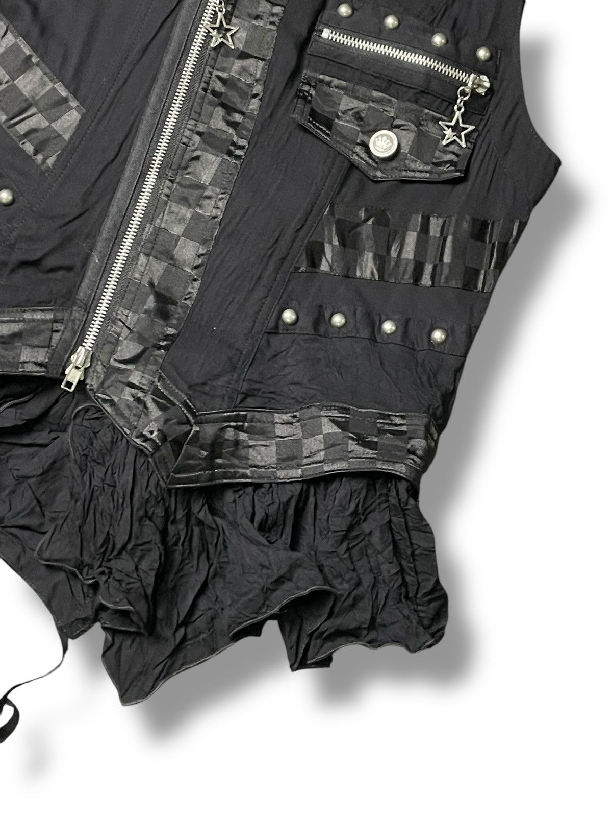 Japanese Brand × Seditionaries × Vintage Vintage ALGONQUINS Punk Gothic Vest (74) Size US XXS / EU 40 - 3 Thumbnail