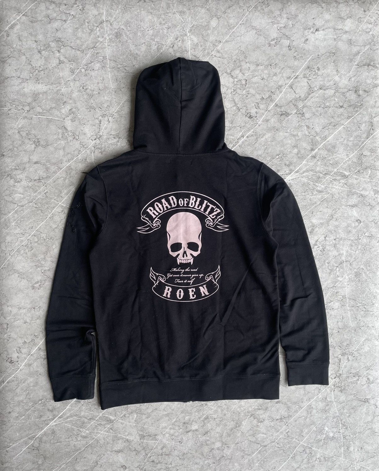 Japanese Brand × Roen Roen Art Skull Sweatshirt Hoodie Size US L / EU 52-54 / 3 - 1 Thumbnail