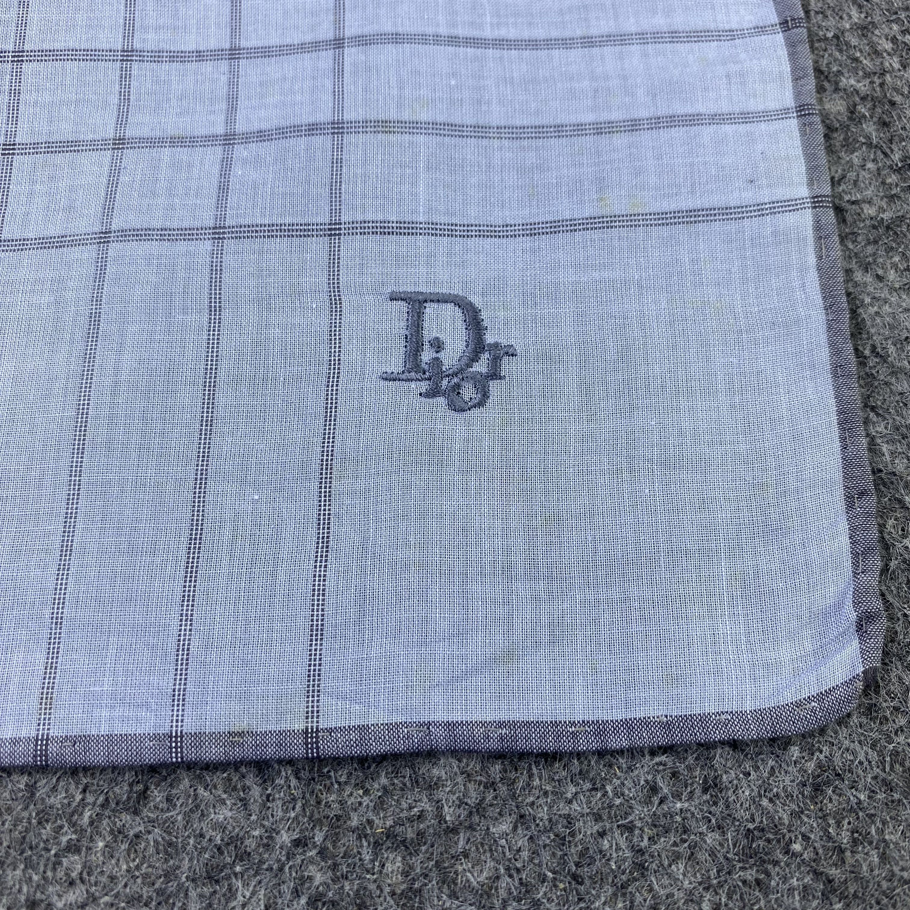 Vintage Christian Dior Handkerchief / Bandana / Neckerchief-B2283 Size ONE SIZE - 7 Thumbnail