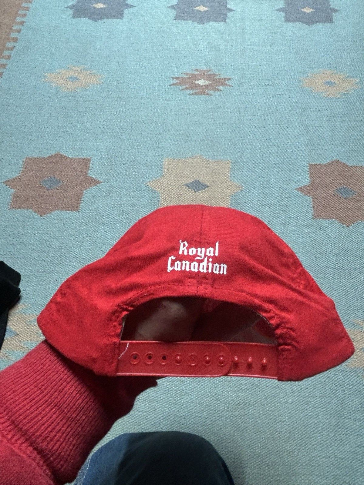 Vintage Vintage SnapBack hat royal canadian whiskey alcohol drunk Size ONE SIZE - 5 Thumbnail