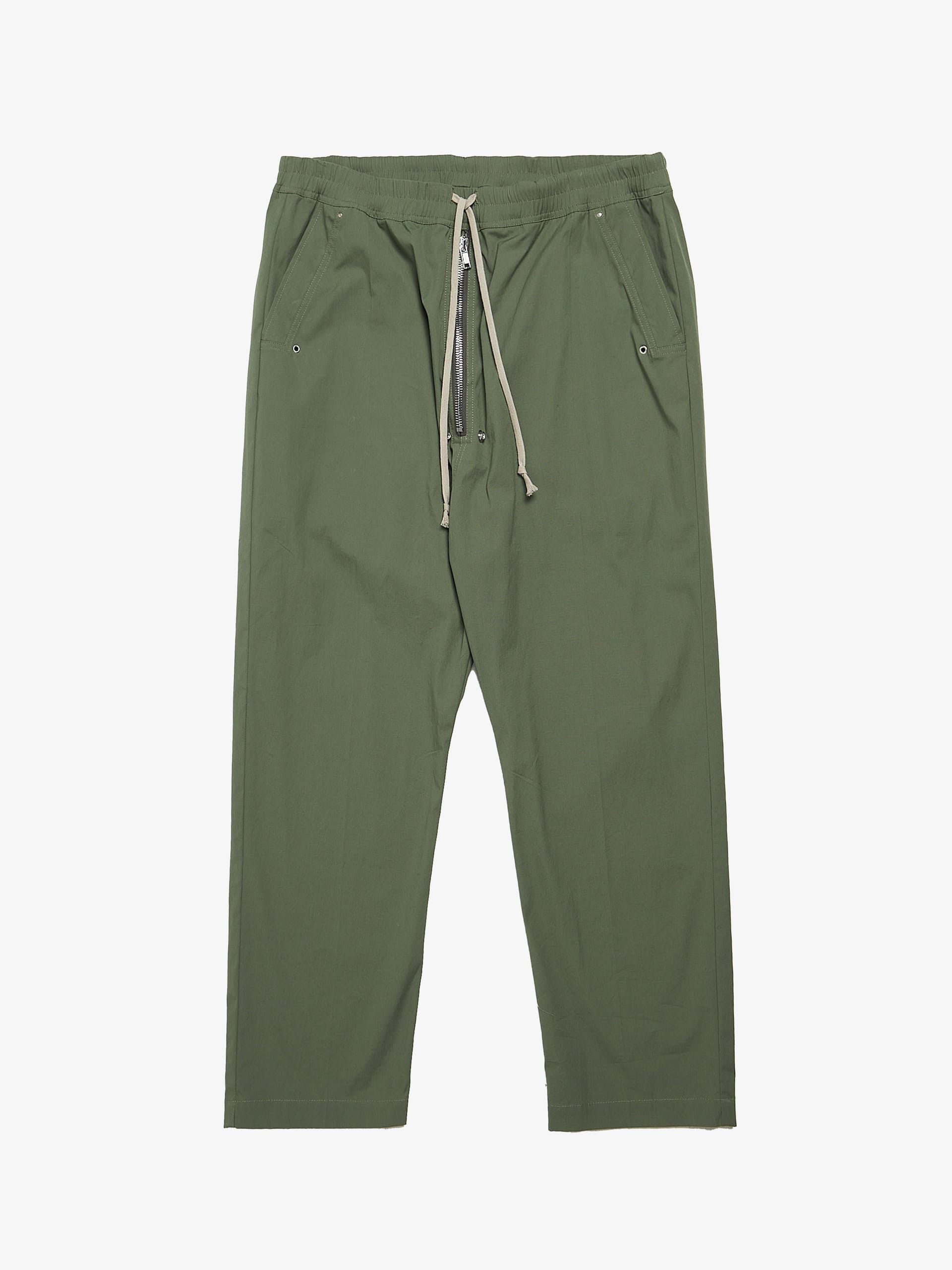 image of Rick Owens Moss Bela Cotton Pants, Men's (Size 38)