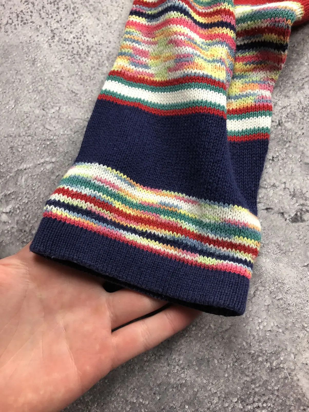 United Colors Of Benetton UNITED COLORS OF BENETTON Coogi Style Sweater Streetwear Y2k Size US L / EU 52-54 / 3 - 10 Thumbnail