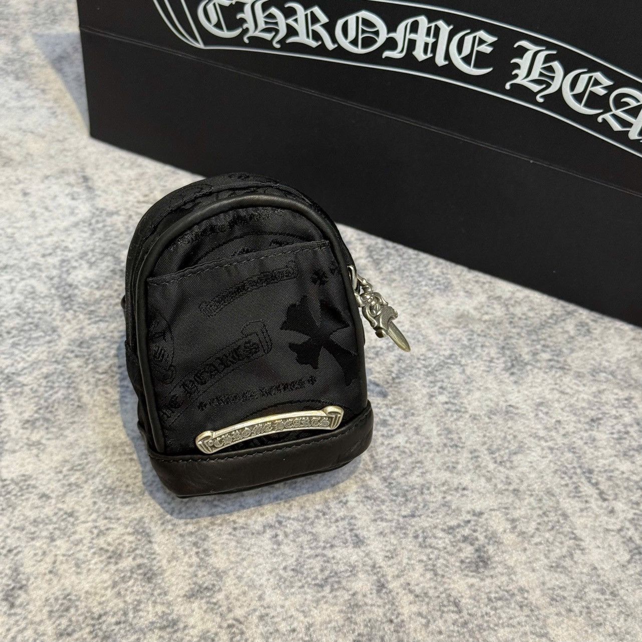 Chrome Hearts CHROME HEARTS BAG WRISTHIM BACK PACK BLK MULTI-MOTIF NYLON Size ONE SIZE - 1 Thumbnail