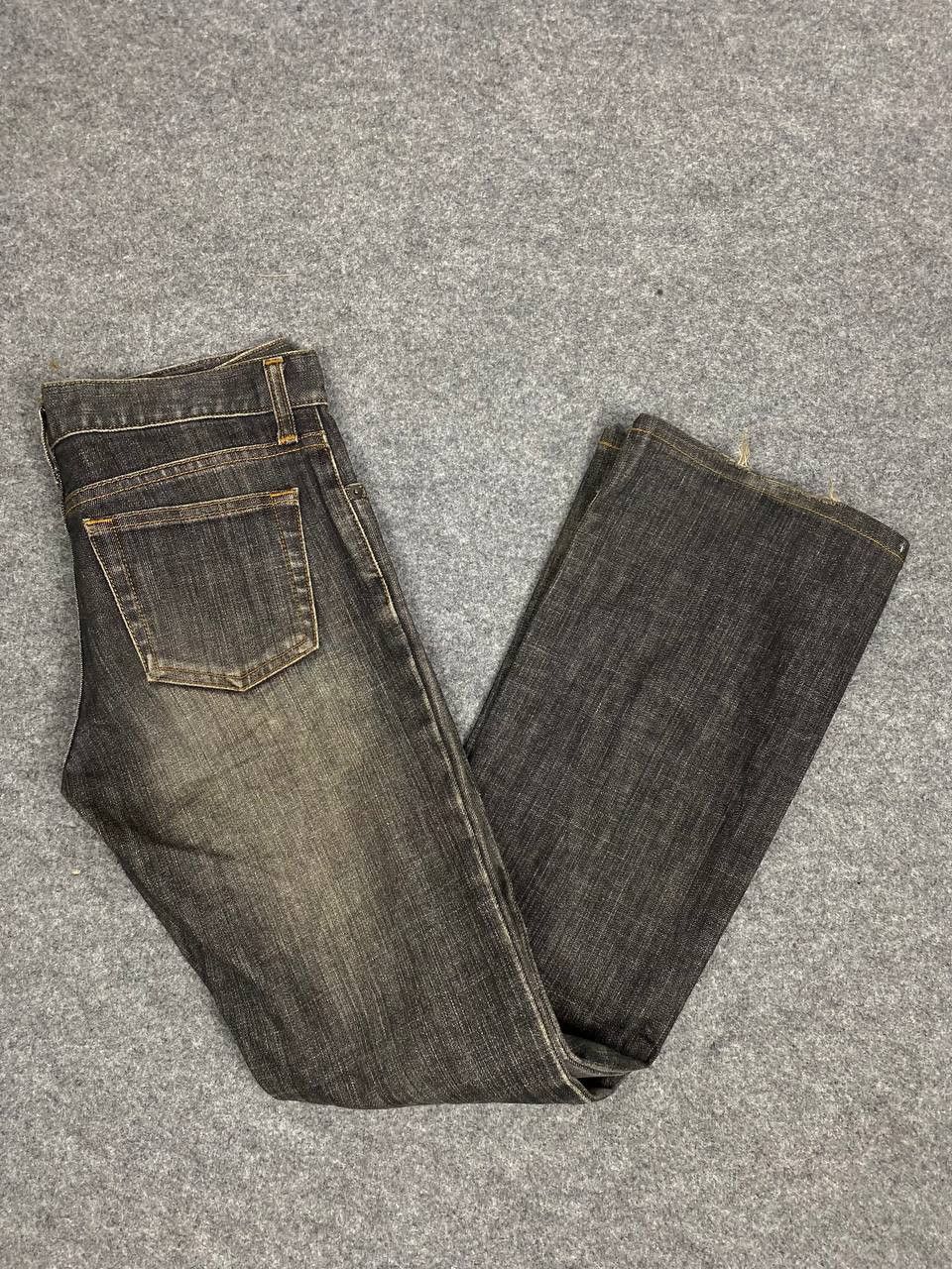 Japanese Brand vintage uniqlo japanese brands bootcut flare denim Size 30" / US 8 / IT 44 - 2 Thumbnail