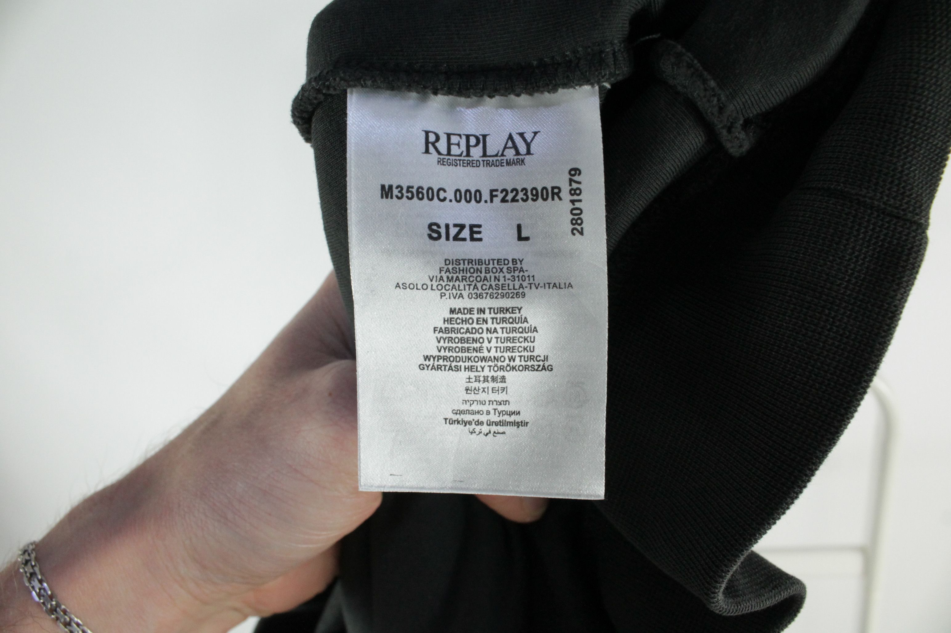 Replay Replay Limited Edition Ripped Patched Crewneck Sweatshirt Size US L / EU 52-54 / 3 - 7 Thumbnail