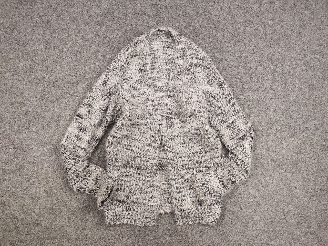Japanese Brand Vintage 90's Japanese Cardigan Mohair Style Fuzzy Sweater Size US M / EU 48-50 / 2 - 13 Thumbnail