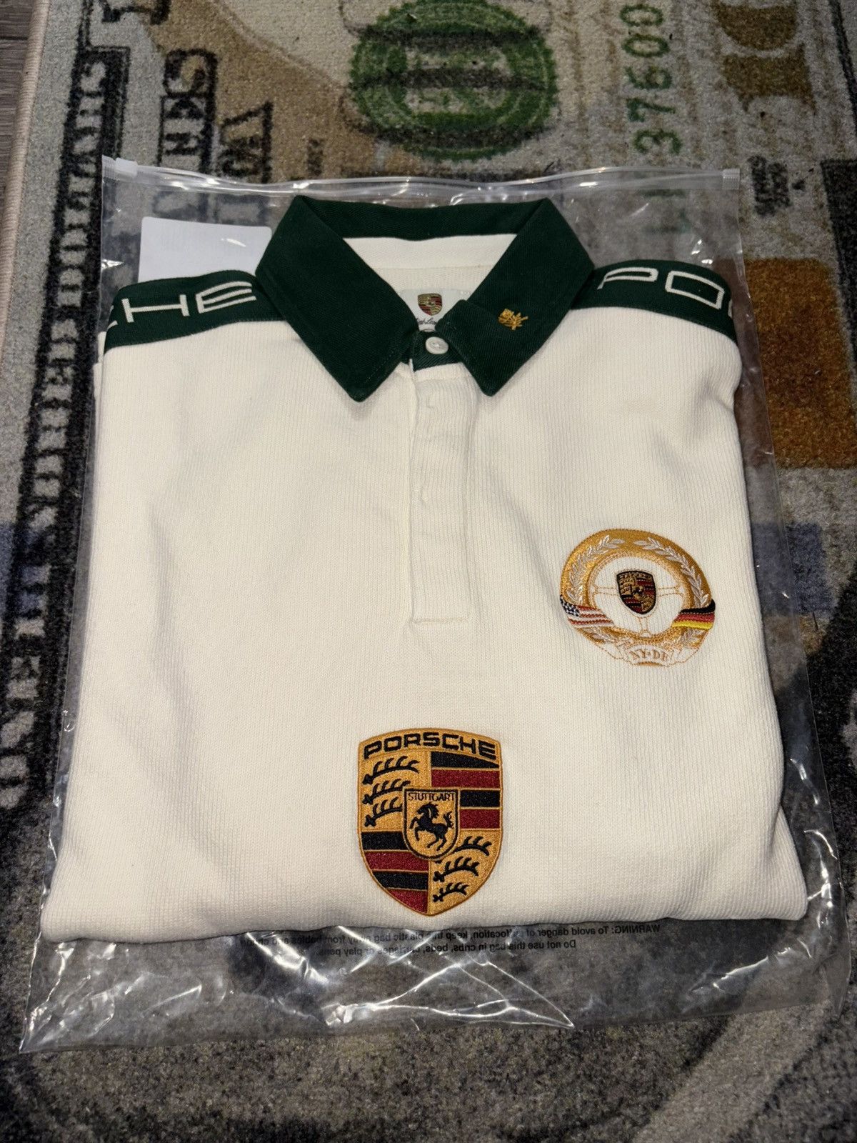 Aime Leon Dore x Porsche Crest Rugby