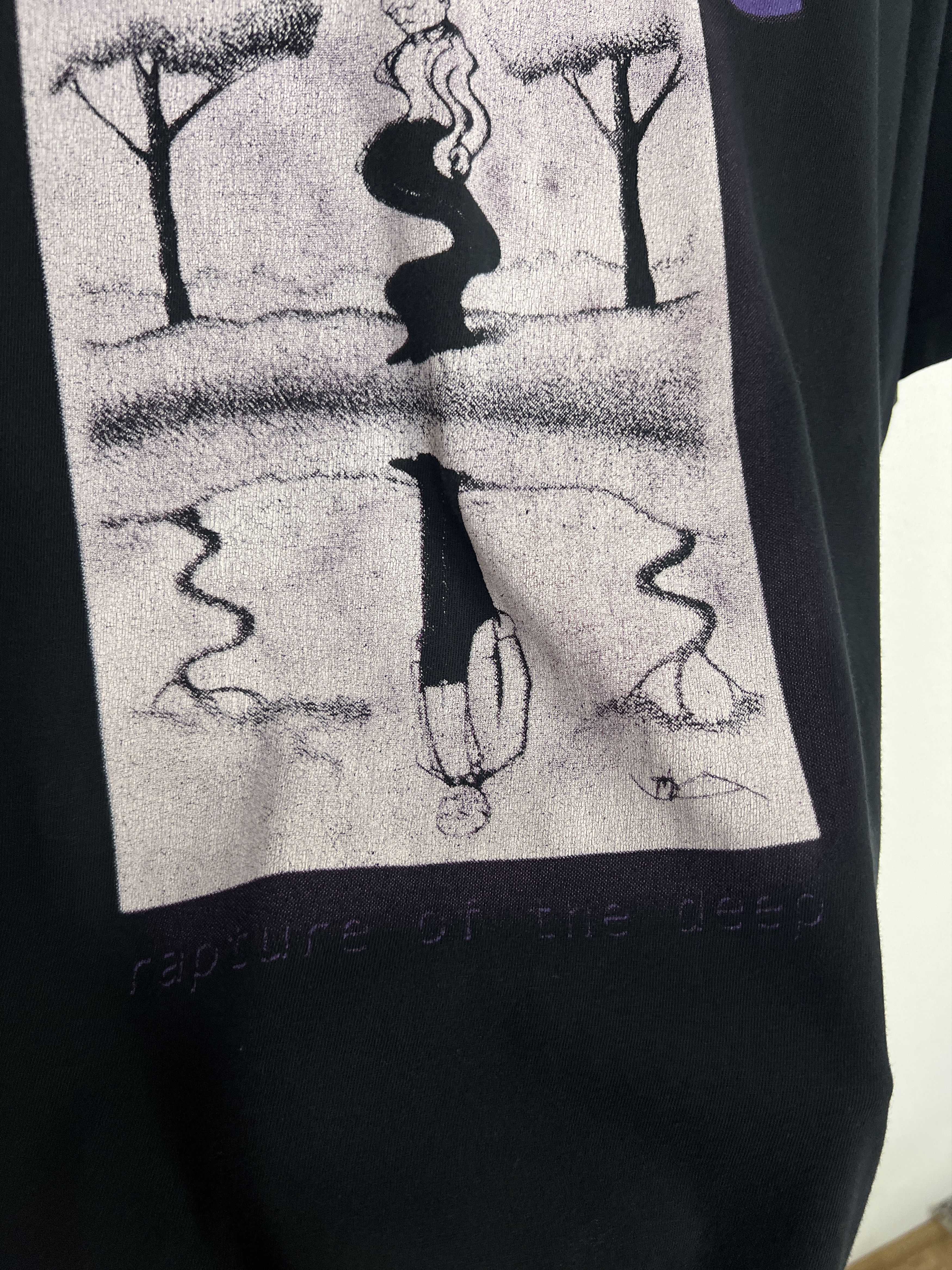 Vintage Deep Purple Shirt Rapture of the Deep Over Print Tour Tee Size US L / EU 52-54 / 3 - 4 Thumbnail