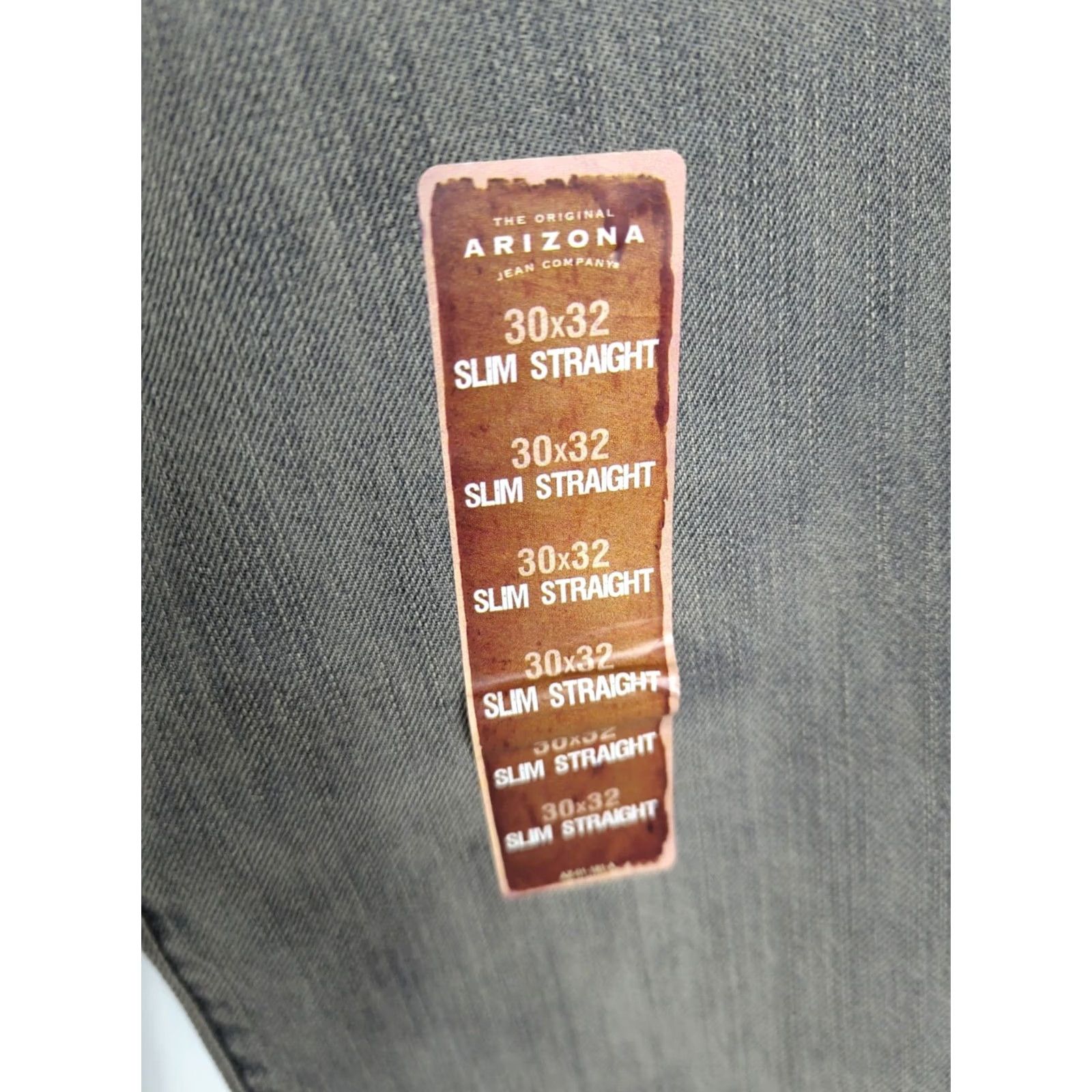 Vintage Arizona jeans Men Slim Straight Size 30x32 Light Gray New with tags Regular 5-Pocket Denim Cotton Vintage: No Mens Size US 30 / EU 46 - 4 Thumbnail
