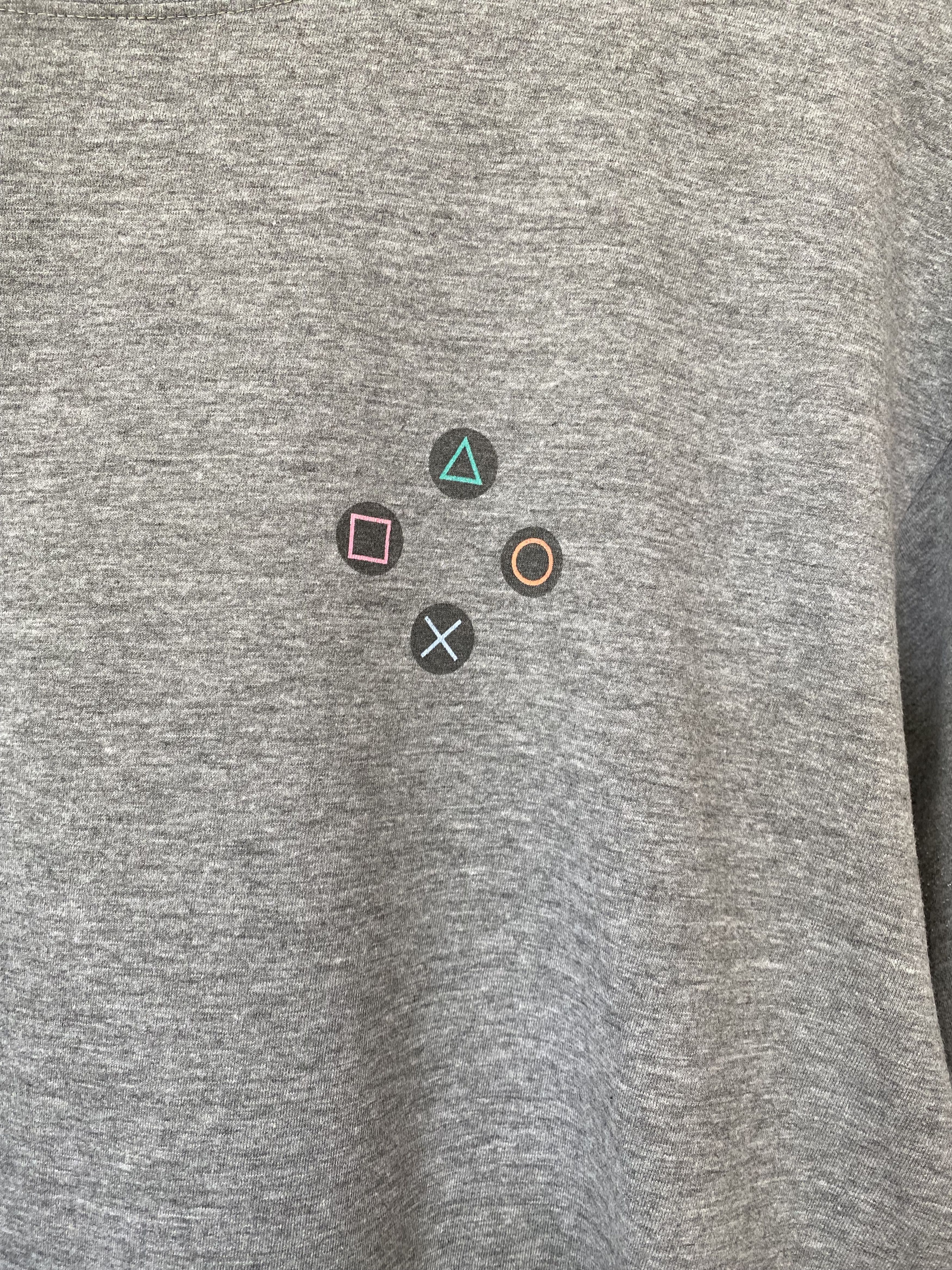 Playstation PlayStation 2 Vintage 2000s Promo Logo Games Y2K Gamepad Tee Size US L / EU 52-54 / 3 - 3 Thumbnail