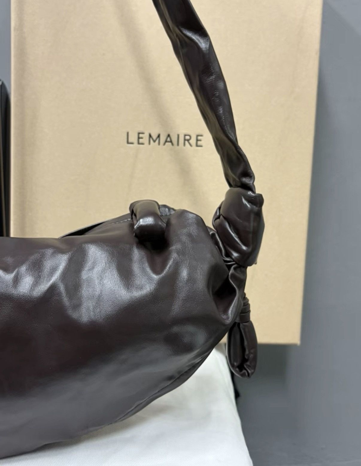 Lemaire Lemaire Medium Croissant Bag K34 Size ONE SIZE - 3 Thumbnail