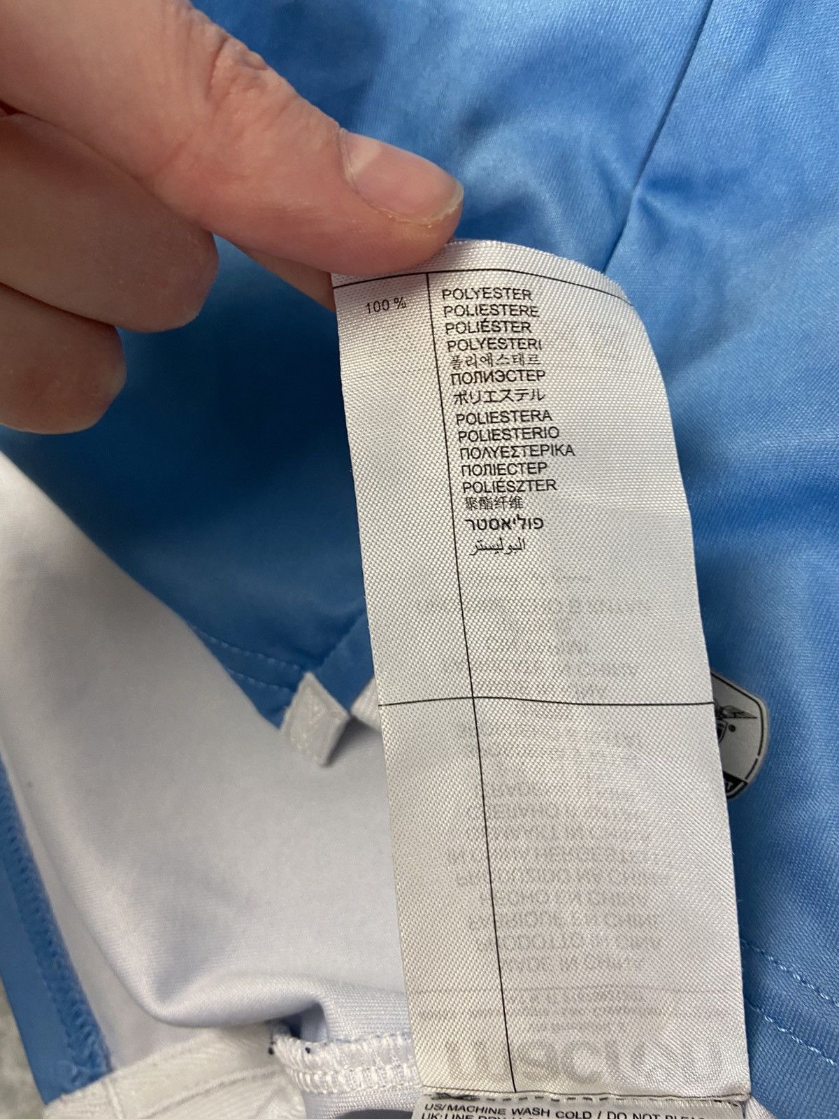 Macron Macron Lazio 2018-2019 Home Football Shirt Size US M / EU 48-50 / 2 - 11 Thumbnail