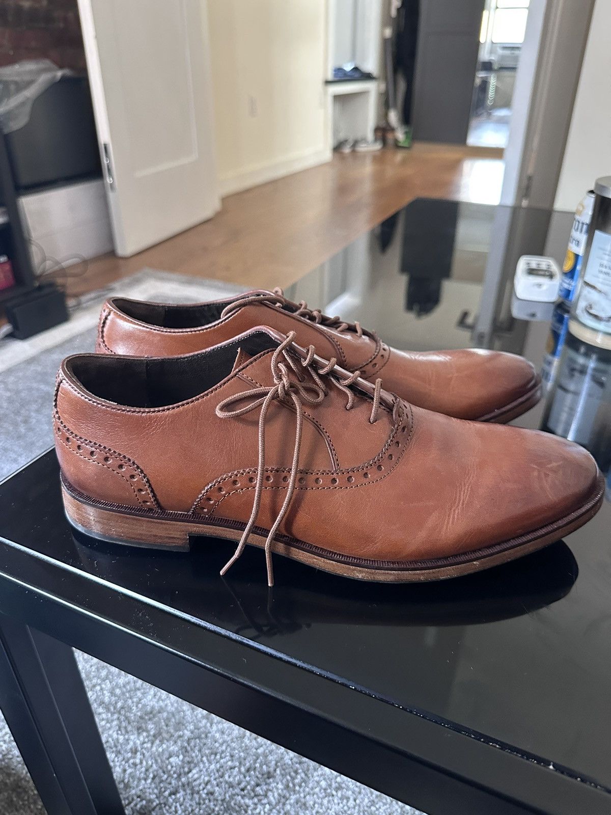 Chaussures De Ville Cole Haan Neuves Sans Emballage – Taille 9 US, Daim, Semelle Anti-dérapante, Fabriquées En Italie