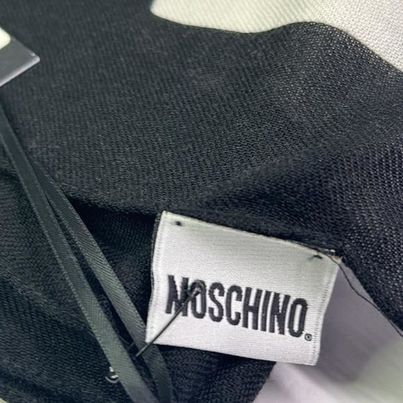 New Authentic MOSCHINO SCARF WITH LOGO,description:MOSC