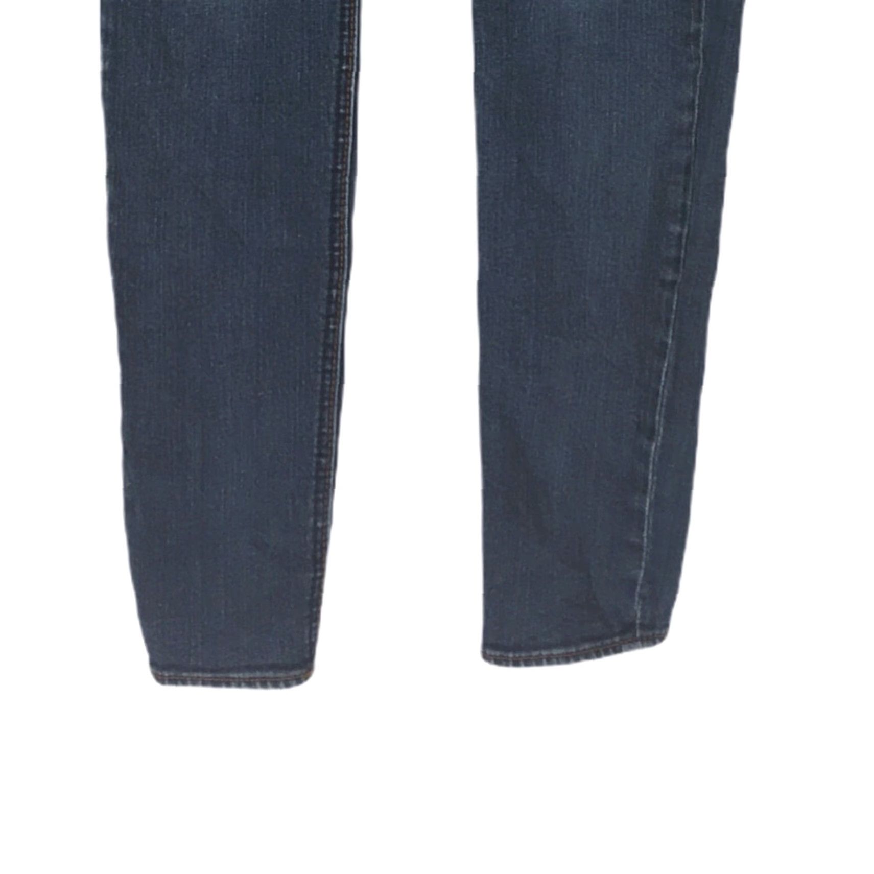 Abercrombie & Fitch Abercrombie & Fitch Womens Dark Wash Skinny Blue Jeans Size 22 x 29 Regular 4R - 5-Pocket Denim Jeans Blue Womens Size 28" / US 6 / IT 42 - 6 Thumbnail