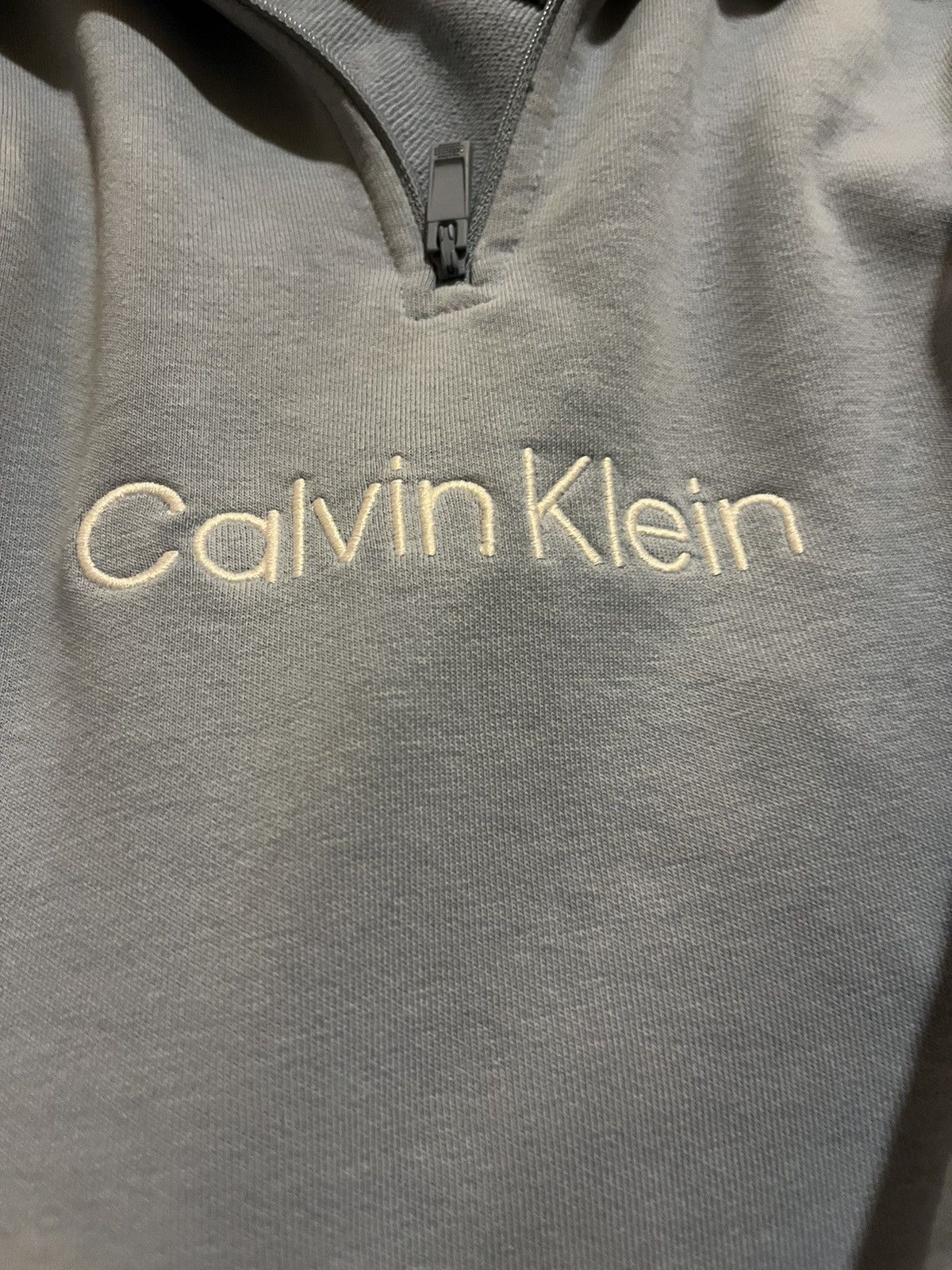Calvin Klein Embroidered Calvin Klein Quarter Zip Size US M / EU 48-50 / 2 - 3 Thumbnail