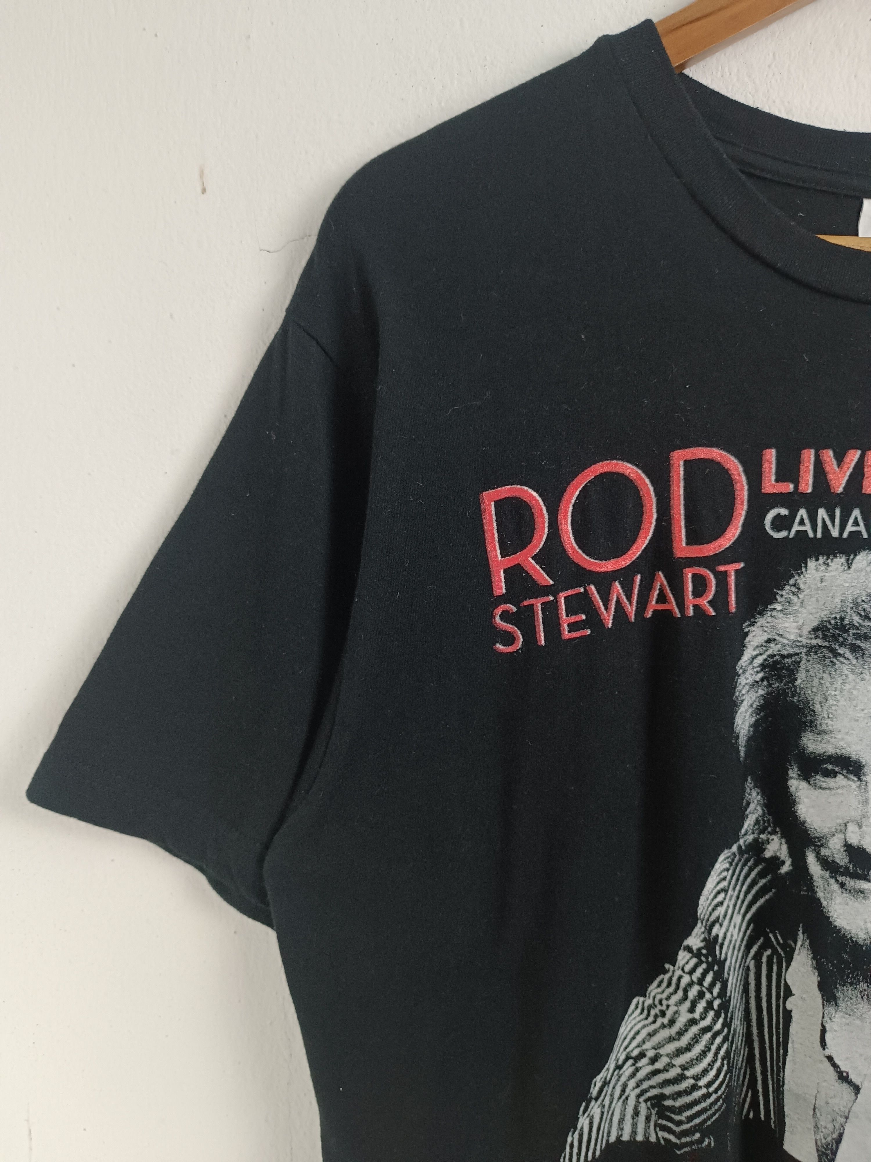 Band Tees VINTAGE '13 ROD STEWART USA CANADA TOUR TEE jagger sting Size US L / EU 52-54 / 3 - 5 Thumbnail