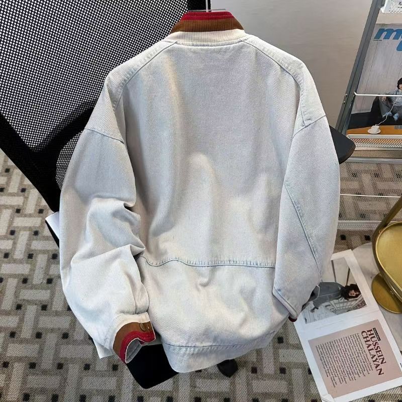 Vintage Vintage Washed Denim Jacket Size US M / EU 48-50 / 2 - 4 Thumbnail