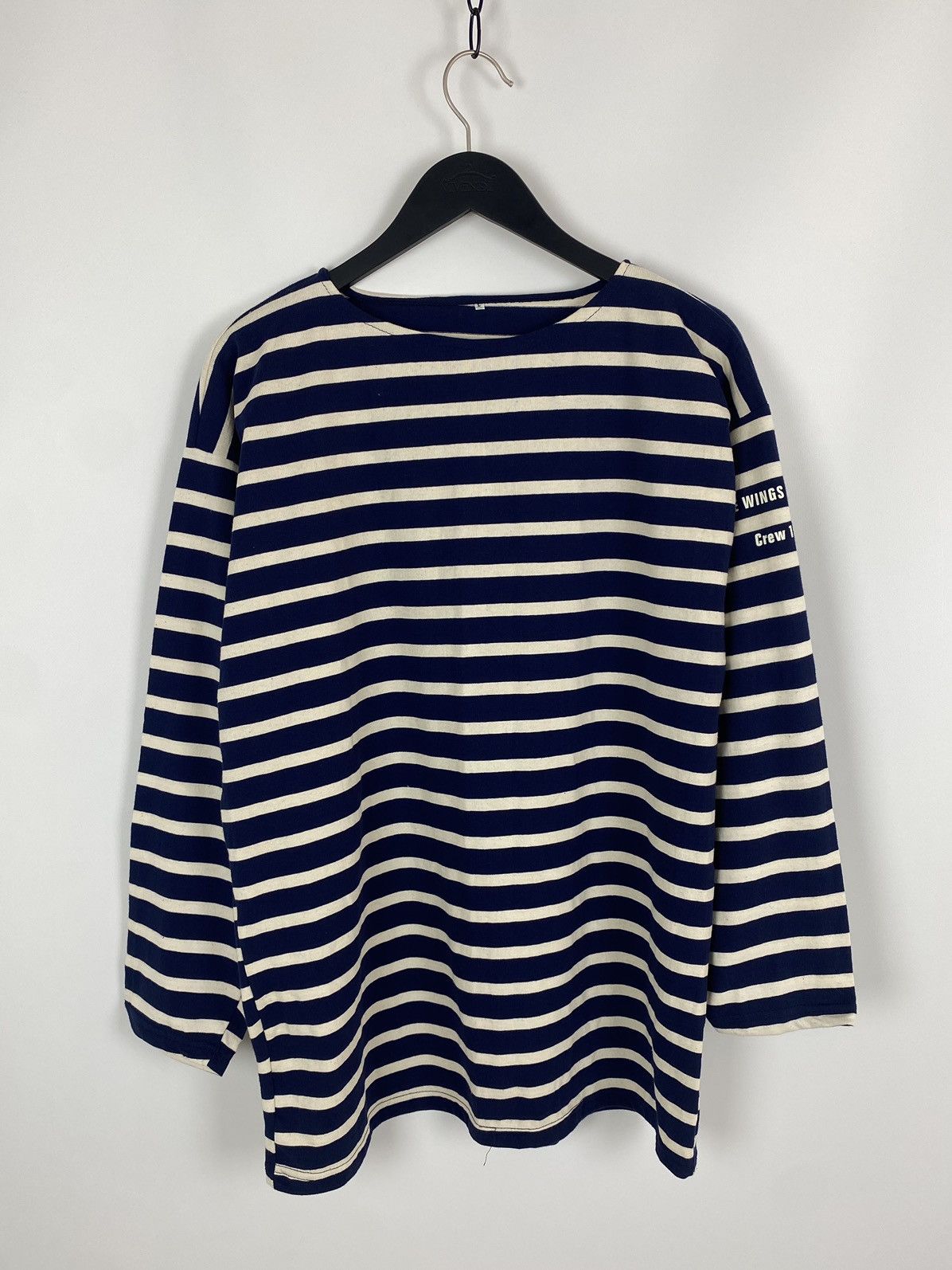 Vintage 1997 Vintage The Wings Of The Dove Movie? Crew Striped Shirt Size US L / EU 52-54 / 3 - 1 Thumbnail