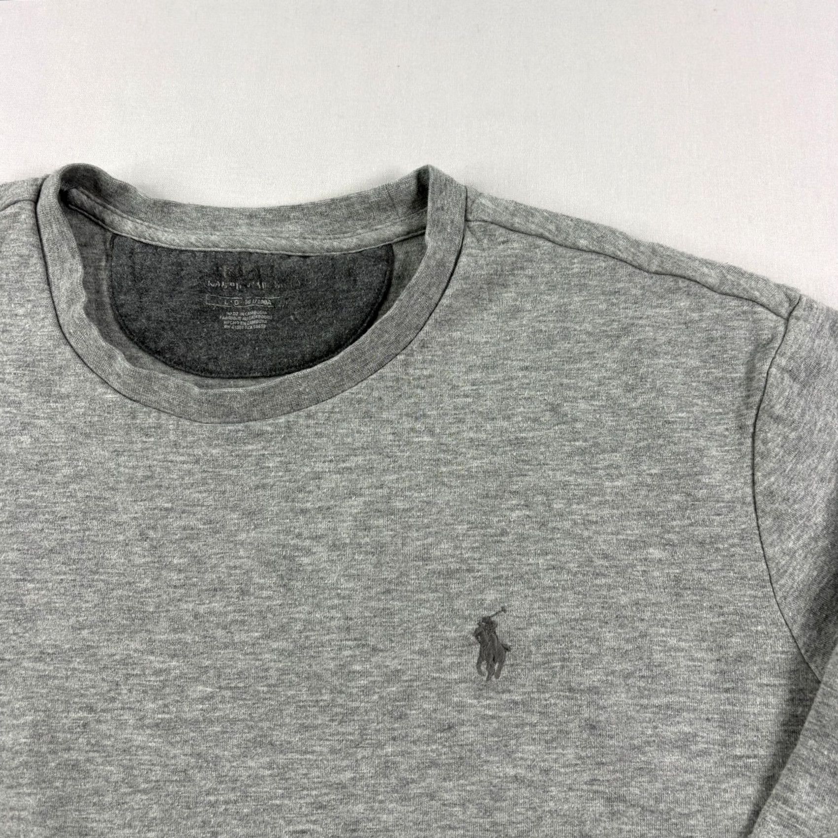 Polo Ralph Lauren Polo Ralph Lauren Sweatshirt Mens Large Gray Pullover Crew Neck Size US L / EU 52-54 / 3 - 2 Thumbnail