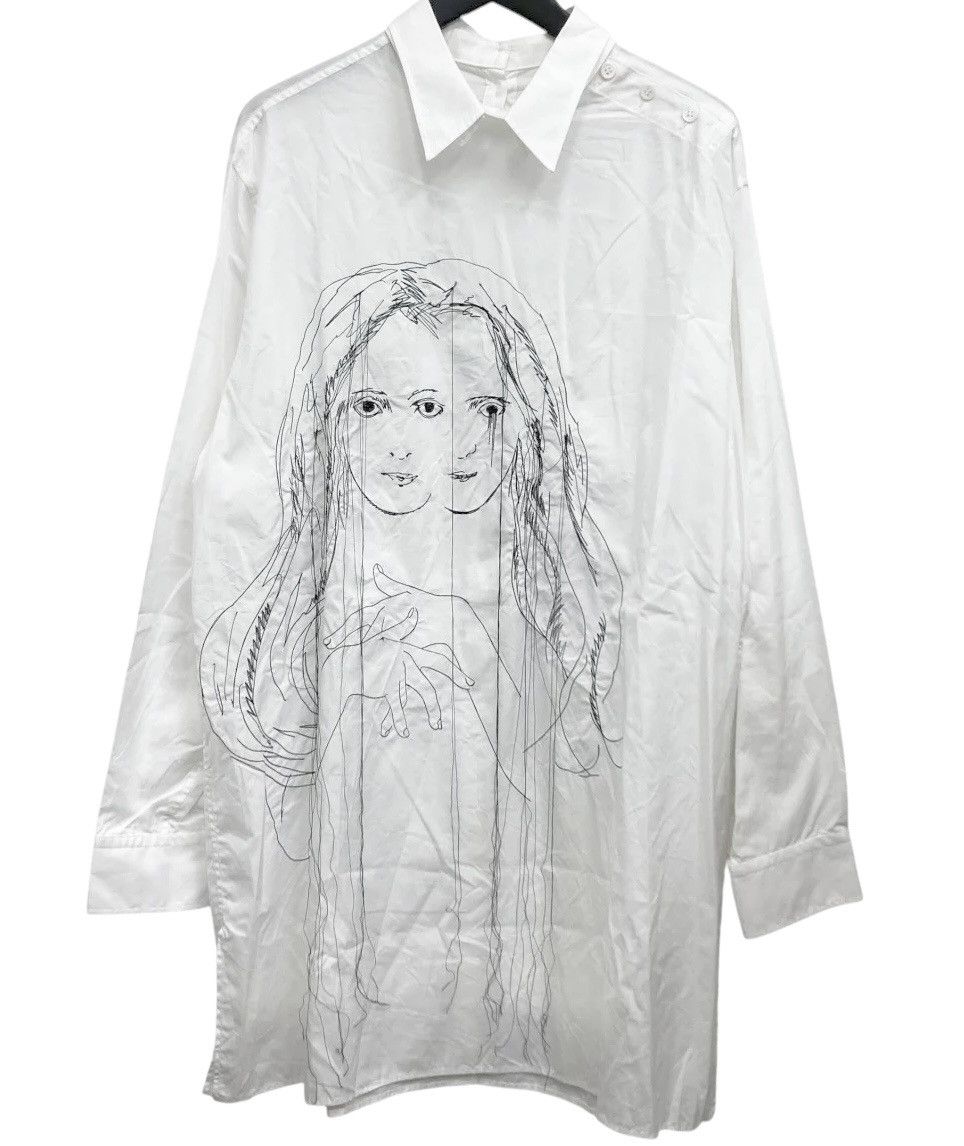 Yohji Yamamoto SS20 Long Shirt Uchida Size US L / EU 52-54 / 3 - 1 Thumbnail